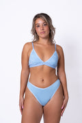 String Double Blauw