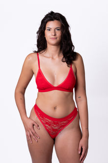 Base Bralette Rood